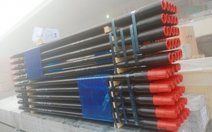 Drill rods send to Saudi